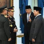Panglima TNI Hadiri Penganugerahan Pangkat Istimewa dan Pelantikan Menteri Kabinet Merah Putih di Istana Negara