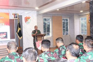 Korem 052/Wkr Gelar Pembinaan Falsafah Hidup Berbangsa dan Bernegara