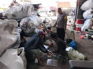 Bhabinkamtibmas Sampaikan Pesan Kamtibmas Kepada Warga Binaan