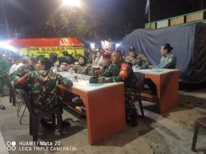 Kodim 0505/JT & Komduk, Wujudkan Malam Aman Lewat Patroli/Siskamling Keliling