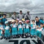 KN. Kuda Laut-403 Edukasi Siswa TK Kristen Kalam Kudus Ambon