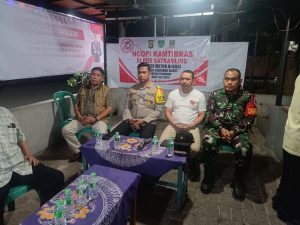 Pererat Kebersamaan, Danramil 05/Cibitung Hadiri Ngopi Bareng Forkopimcam dan Warga di Cikarang Barat
