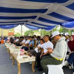Wadansat Brimob Polda Sumsel Meriahkan Haornas ke-42 dengan Olahraga Bersama di Palembang