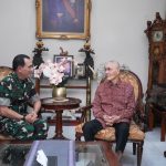 Pesan Tegas Try Sutrisno saat Terima Anjangsana TNI: Jangan Lupakan Persatuan
