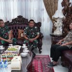 HUT ke-80 TNI: Generasi Penerus Pererat Silaturahmi dengan Sesepuh TNI