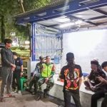 Babinsa Koramil 03/Telukpucung Bersama Tiga Pilar dan Warga Gelar Patroli Malam & Monitoring Siskamling