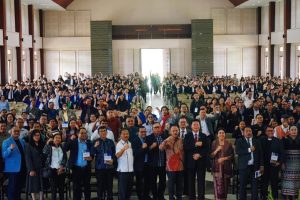 Bupati JTP Hutabarat Hadiri Peluncuran Buku “Merawat Ciptaan, Menghidupi Iman”