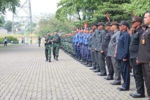 Korem 052/Wijayakrama Gelar Apel Kesiapsiagaan untuk Antisipasi Konflik Sosial di Tangerang