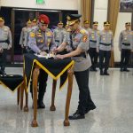 Kapolri Pimpin Sertijab Kabaintelkam dan Dankorbrimob Polri di Rupattama Mabes Polri