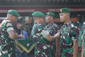 Danrem 052/Wkr Pimpin Pelantikan 41 Prajurit dan PNS, Momentum Perkuat Disiplin dan Loyalitas
