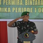 Dandim 1710/Mimika Pimpin Korps Raport Kenaikan Pangkat, Tekankan Disiplin dan Dedikasi Prajurit