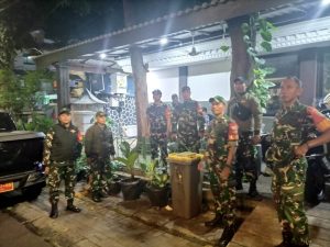 Kodim 0504/JS dan Komponen Pendukung Gelar Patroli Ciptakan Rasa Aman dan Nyaman