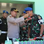 Polres Toba Berikan Kejutan Spesial untuk Kompi Senapan A dan Sub Denpom di HUT TNI ke-80