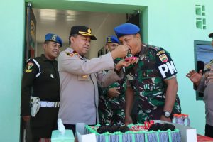 Polres Toba Berikan Kejutan Spesial untuk Kompi Senapan A dan Sub Denpom di HUT TNI ke-80