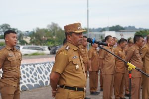 Wakil Bupati Tekankan 4 Poin Penting saat Pimpin Apel Gabungan