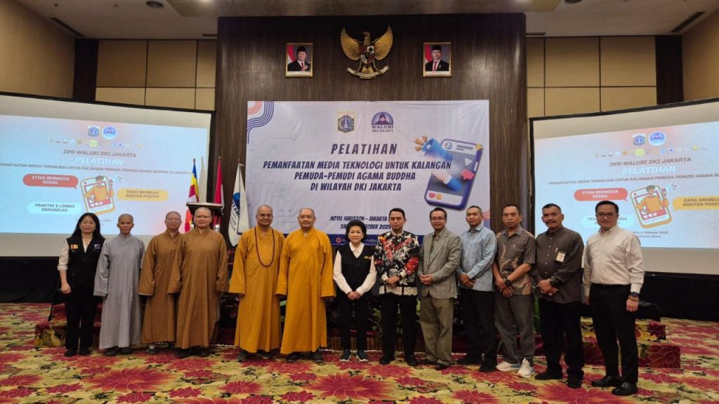 DPD WALUBI DKI Jakarta Gelar Pelatihan Pemanfaatan Media Teknologi untuk Pemuda Buddhis