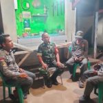 Patroli Tiga Pilar, Babinsa Koramil 05/Bantargebang Ajak Warga Perkuat Siskamling