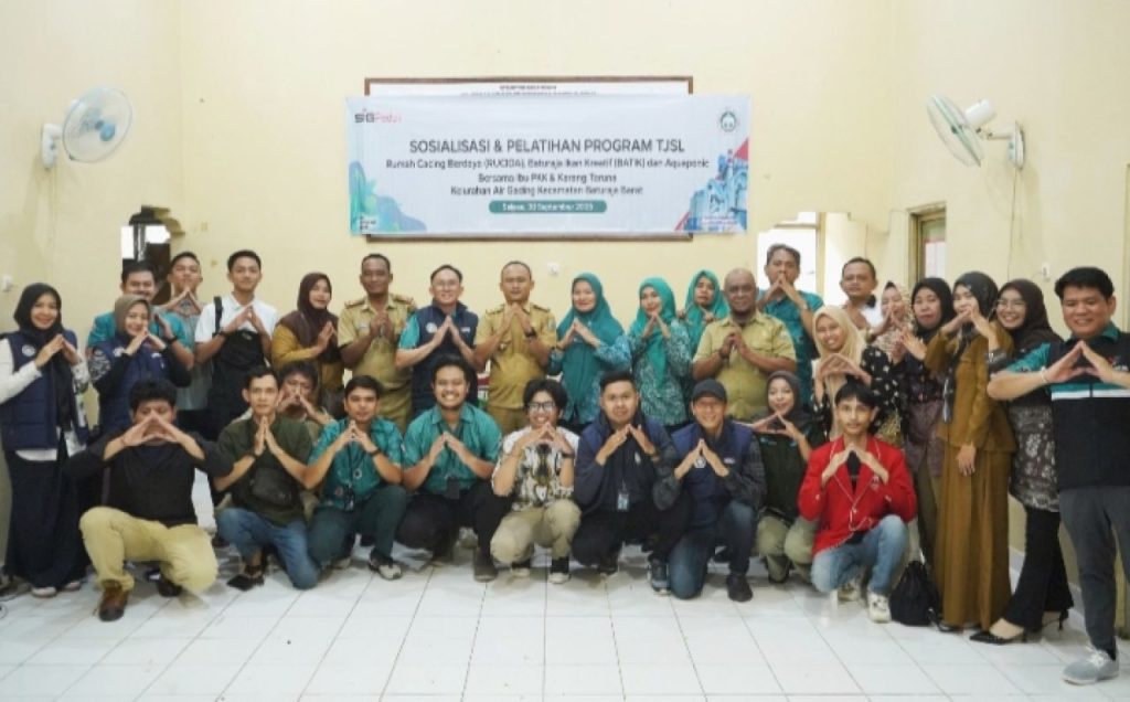 Semen Baturaja Dorong Ekonomi Hijau Lewat RUCIDA, BATIK dan Aquaponic