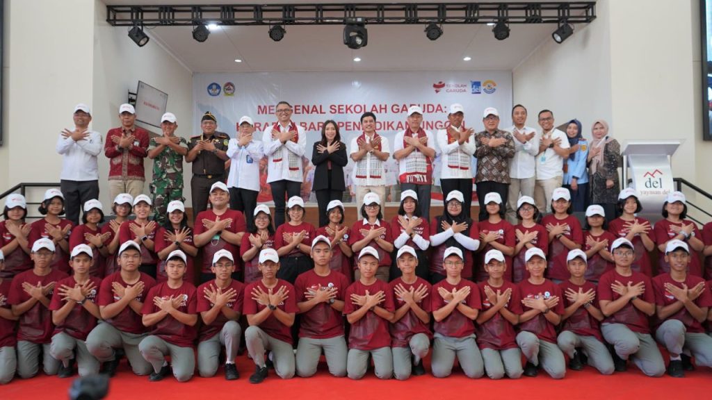 SMA Unggul Del Jadi Tuan Rumah Sekolah Garuda: Cetak Pemimpin Muda Berkarakter