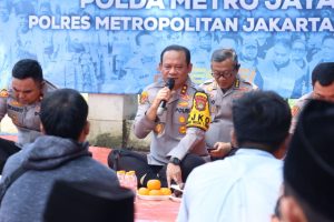 Kapolda Metro Jaya Ajak Pedagang Kopi Jaga Jakarta