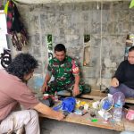 Babinsa Koramil 01/Kranji Pererat Keakraban Lewat Komsos dengan Warga