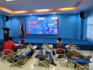 Bakamla RI Berpartisipasi dalam Donor Darah HUT ke-26 KKP
