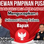 AKPERSI Ucapkan Selamat Ulang Tahun ke-74 untuk Presiden Prabowo
