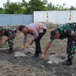 Kasdam Cenderawasih dan Dandim Mimika Hadiri Groundbreaking Koperasi Merah Putih