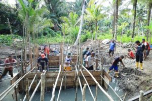 Satgas TMMD Kodim 1505/Tidore Bangun Sumur Air Bersih untuk Warga
