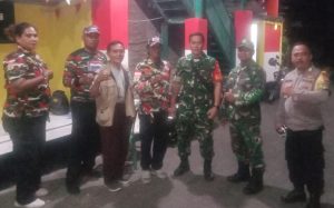 Kodim 0505/JT dan Komduk Patroli Bersama di Pasar Rebo