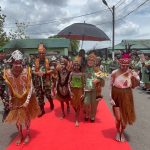 Pangdam XVII/Cenderawasih Lakukan Kunjungan Kerja ke Kodim 1710/Mimika, Dandim Sambut Langsung
