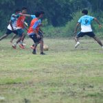 Satgas TMMD 126 Kodim 1505/Tidore Ajak Pemuda Perkuat Silaturahmi Lewat Sepak Bola