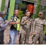 Babinsa Koramil 03/Teluk Pucung Gelar Patroli Malam Bersama Tiga Pilar