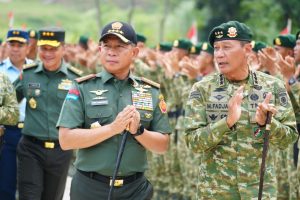 Panglima TNI Tinjau Kesiapan Yontaipur Kostrad di Cikarang