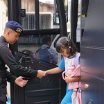 Satbrimob Polda Sumsel Jalankan Program Brimob Peduli Anak Sekolah dengan Bus Gratis