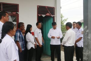 Bupati Taput Tinjau Lahan Tidur di Simanungkalit