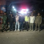 Koramil 03/Tanjung Priok Gelar Patroli Siskamling Bersama Tiga Pilar di Jakarta Utara
