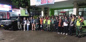 Sinergi 3 Pilar Koramil 02/Pondok Gede dan Komduk Gelar Patroli Malam Jaga Keamanan Lingkungan