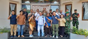 Kodim 0507/Bekasi Jalin Silaturahmi dan Komsos dengan Pemuka Gereja St. Albertus Harapan Indah