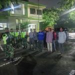 Babinsa Teluk Pucung Gelar Patroli Humanis Bareng Tiga Pilar