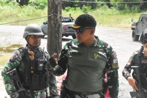Dandim 1710/Mimika Pimpin Patroli Wilayah Aman