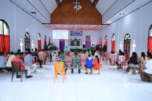 Satgas TMMD 1505/Tidore Ibadah Bersama Warga