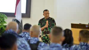Danrem 052/Wkr Bekali Laskar Merah Putih Isu Global