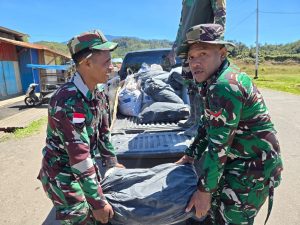 Kodim 1715/Yahukimo Renovasi Rumah Tak Layak Huni
