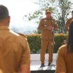 Bupati Taput JTP Hutabarat Pimpin Apel Gabungan: “Berpikir Out of The Box