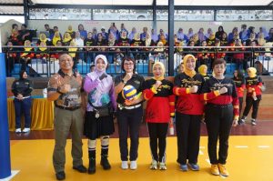 Dankorbrimob Polri Pimpin Pembukaan Turnamen Bola Voli Bhayangkari Cup 2025 dalam Rangka HUT ke-80 Korps Brimob Polri