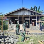 Satgas TMMD Ke-126 Kodim 1505/Tidore Bangun Rumah Layak Huni, Wujud Nyata Kepedulian TNI untuk Rakyat