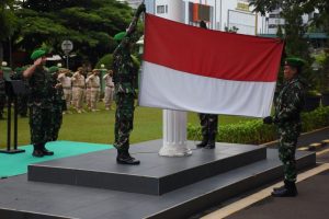 Kodim 0501/JP Gelar Upacara Peringatan Hari Sumpah Pemuda ke-97