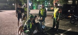 Koramil 03/Teluk Pucung Sinergikan Patroli Siskamling Bersama Komduk & Komcad