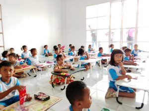 Gempita Toba Bersama Disbudpar Toba Adakan Lomba Mewarnai Untuk Anak TK